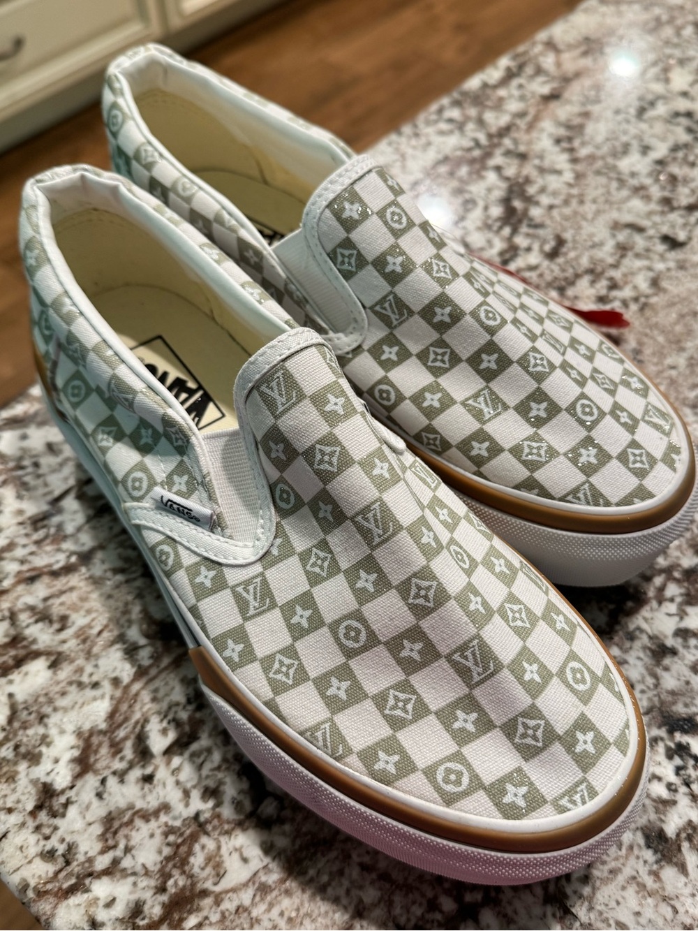 LV Platform Vans 🤍